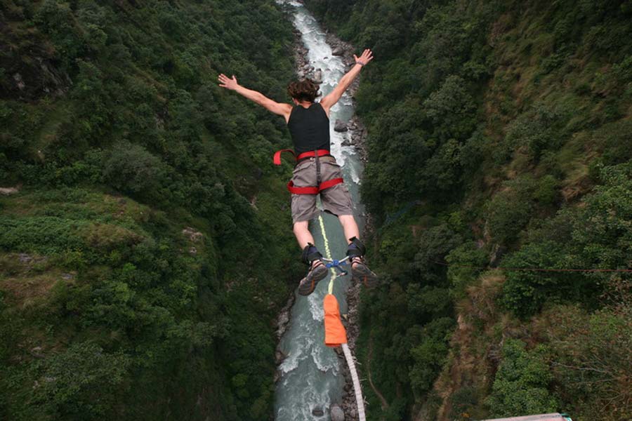 bungee jumping in rishikesh