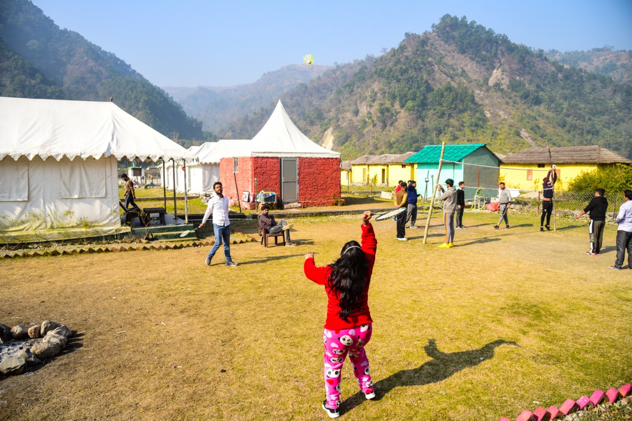 delux cottage camp in rishikesh