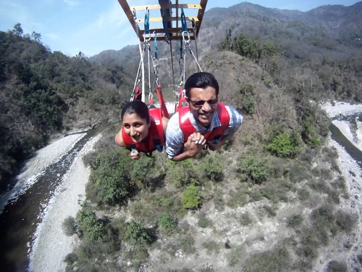 Flying Fox In Rishikesh