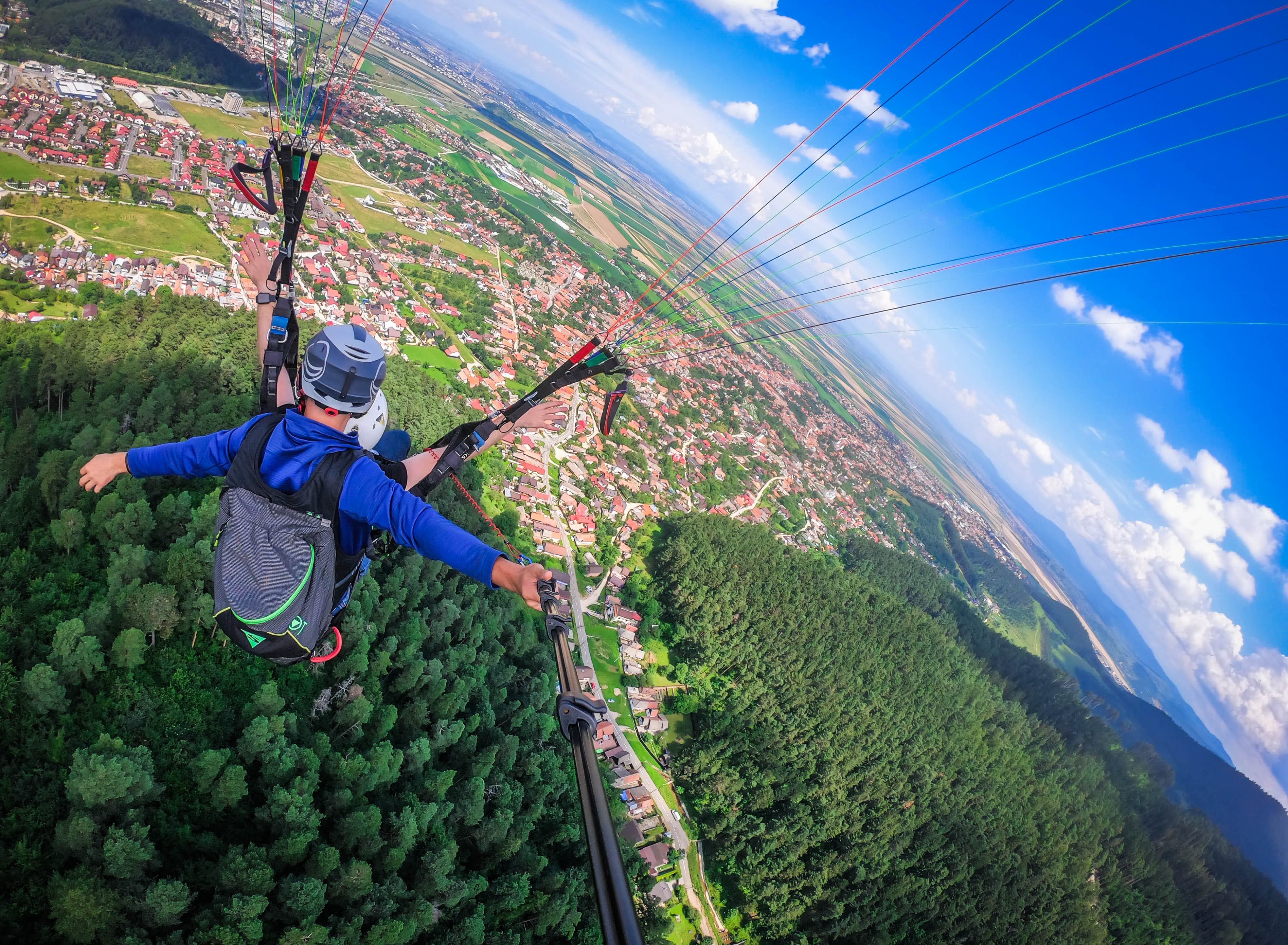 paragliding in uttarakhand