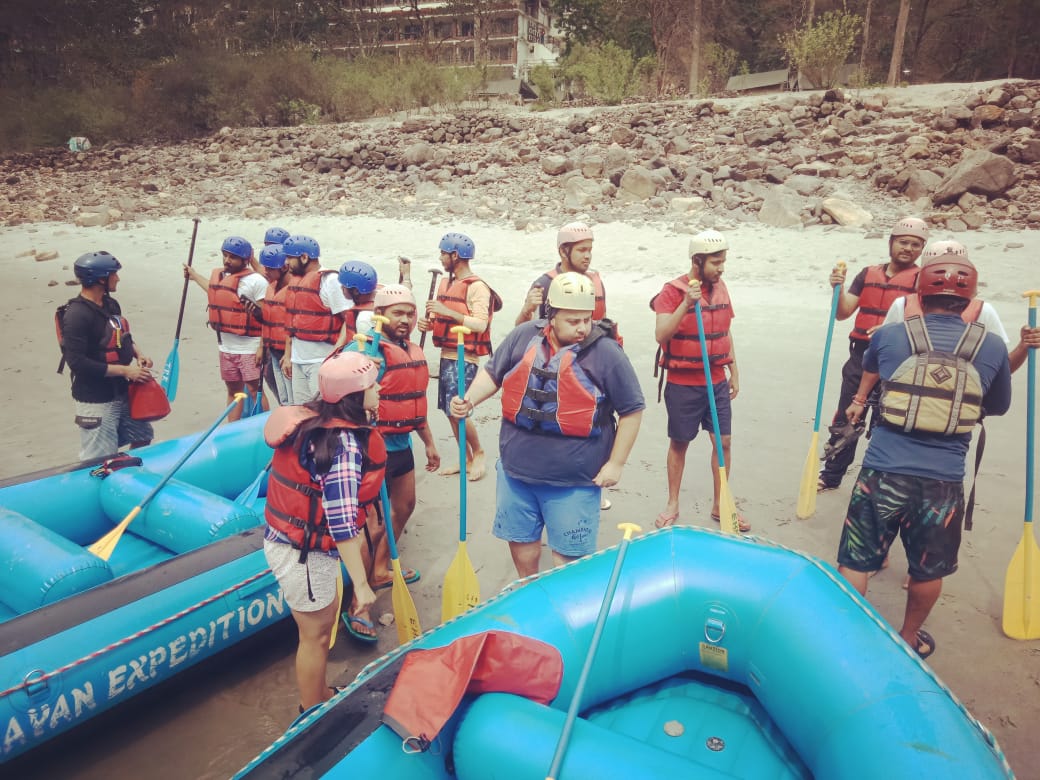 rafting from Kaudiyala